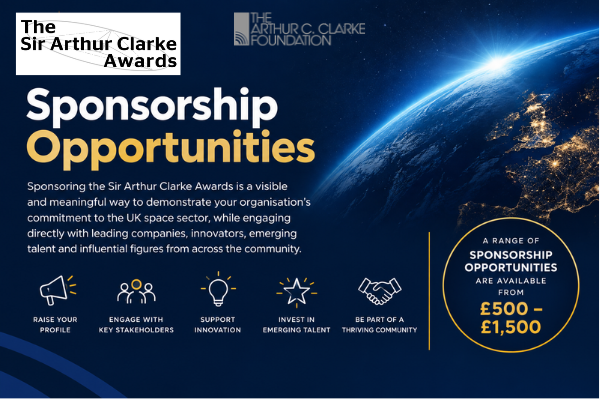 BIS_spaceflight's tweet photo. 🚀 Put your organisation at the heart of the UK space community!

The 2026 Sir Arthur Clarke Awards Gala Dinner and Ceremony is coming up!
📅 27 October 2026 | 18:30
📍 Royal Air Force Club, London

🌟 There is still time to become a sponsor; packages from £500 to £5,000.

Support the awards in their 21st year to celebrate excellence across the space sector and bring together the people, ideas and organisations shaping the future of space.

🤝 Interested in sponsoring? Get in touch with the British Interplanetary Society at info@bis-space.com to discuss sponsorship opportunities.

🎟️ Find out more about the awards:
https://t.co/6KvrbaqD9H 

🏆 BOOK your tickets: 
https://t.co/6KvrbaqD9H

Let's celebrate the people taking space forward. 🌌

#SirArthurClarkeAwards #SpaceIndustry #SpaceCommunity #Sponsorship #BritishInterplanetarySociety #SpaceInnovation