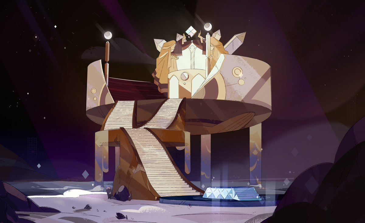 dingodinguses's tweet photo. SU girlie oc from hell. Missus Fool’s Gold (and her stage) https://t.co/G6h52HMLlW