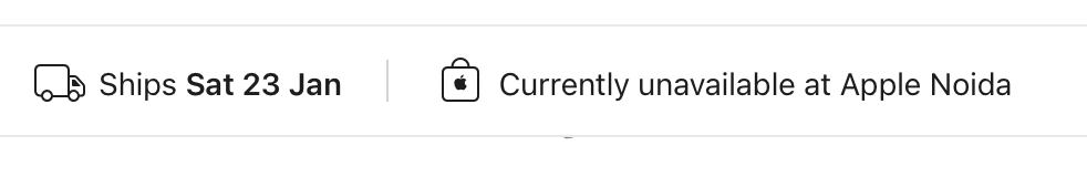 stufflistings's tweet photo. Between the Apple Store front page and checkout page for the iPhone Duo, there's literally a difference of 3 months now 😭 https://t.co/QdwORdHA0n