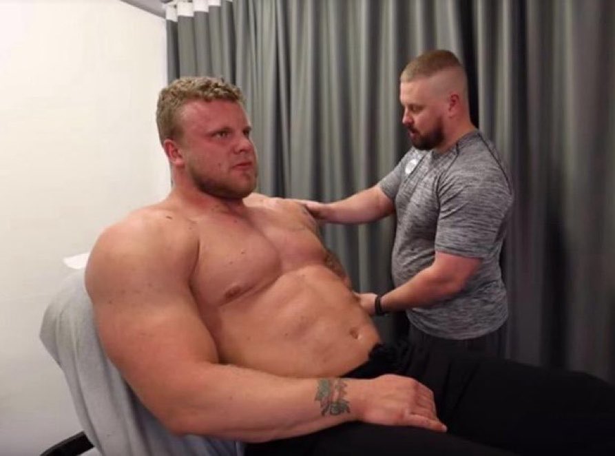 swolling_flyguy's tweet photo. Stoltman bros are so huge it’s questionable if they are even human. https://t.co/XCfuYzPqG4