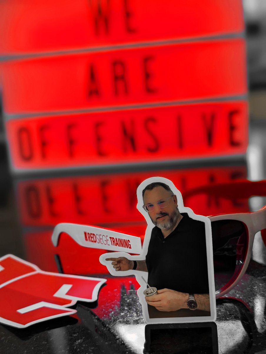 RedSiege's tweet photo. @TimMedin @WWHackinFest I'll go first... https://t.co/tjzNprrNek