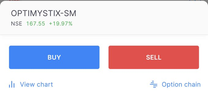 MTbshg7907's tweet photo. Optimystix Maal Nahi Milra Baby 😆

Our Darling Entertainment Media SME Stock.... Doing Wonders 😍

Today Hit 20% UC At 167 Now 🚀

Repeatedly Shouted Here At 130/120 Zones To Keep Adding In Panic &amp; Sit Tight

Now Enjoying Fruitful Returns.... Still Long Way To Go.... Any https://t.co/hG1Xd8BXkz