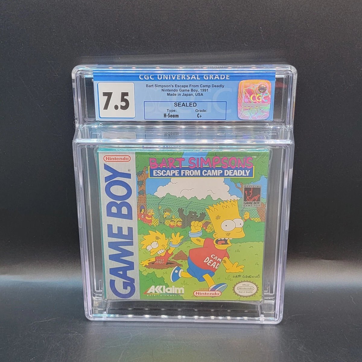 hofnpopper's tweet photo. Today's retro game of the day is Bart Simpsons Escape From Camp Deadly for the Game Boy. This is a classic side scrolling game and later an episode loosely followed the game plot. #RetroVideoGame #BartSimpson #GameBoy https://t.co/yKdOkrWTUL