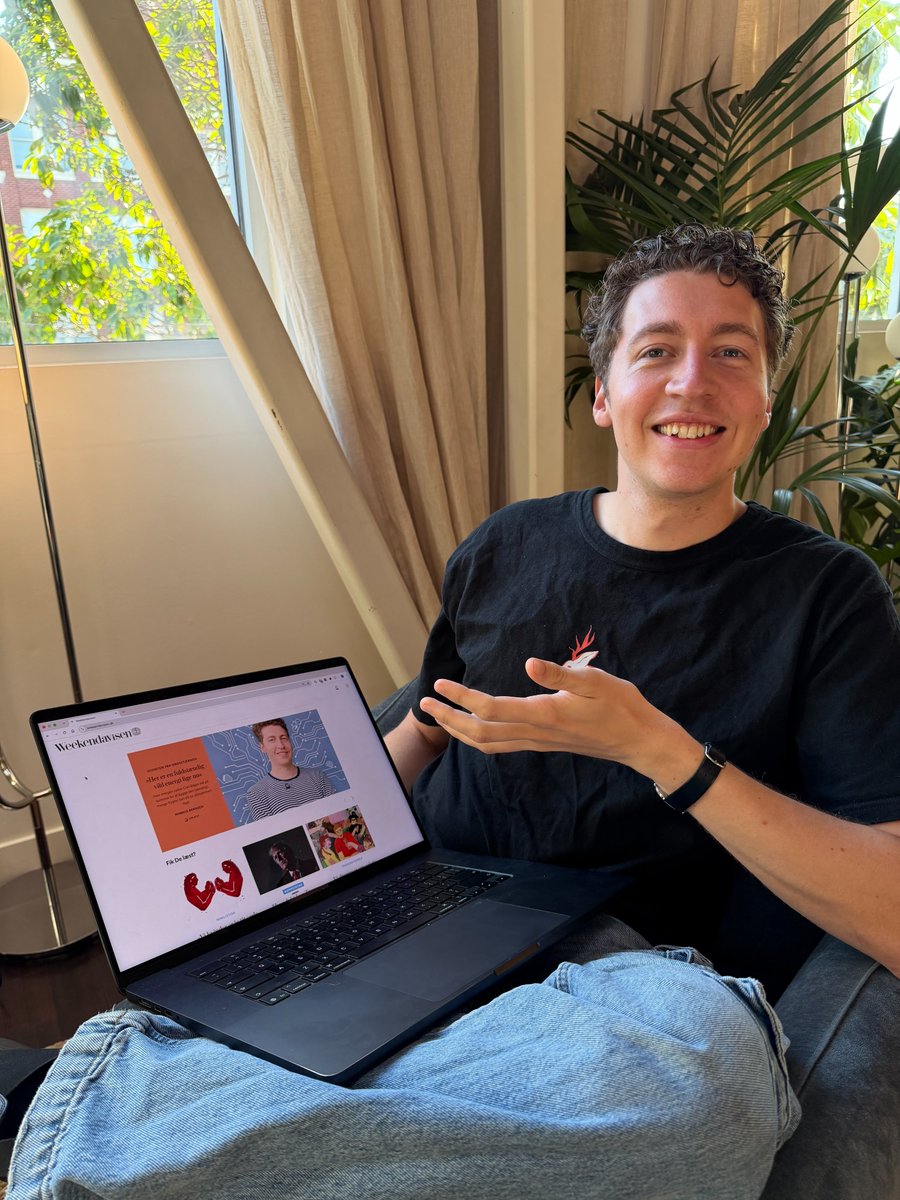 carlbager's tweet photo. talking about AI and SF makes it to the front page in Europe https://t.co/x828xReLaq