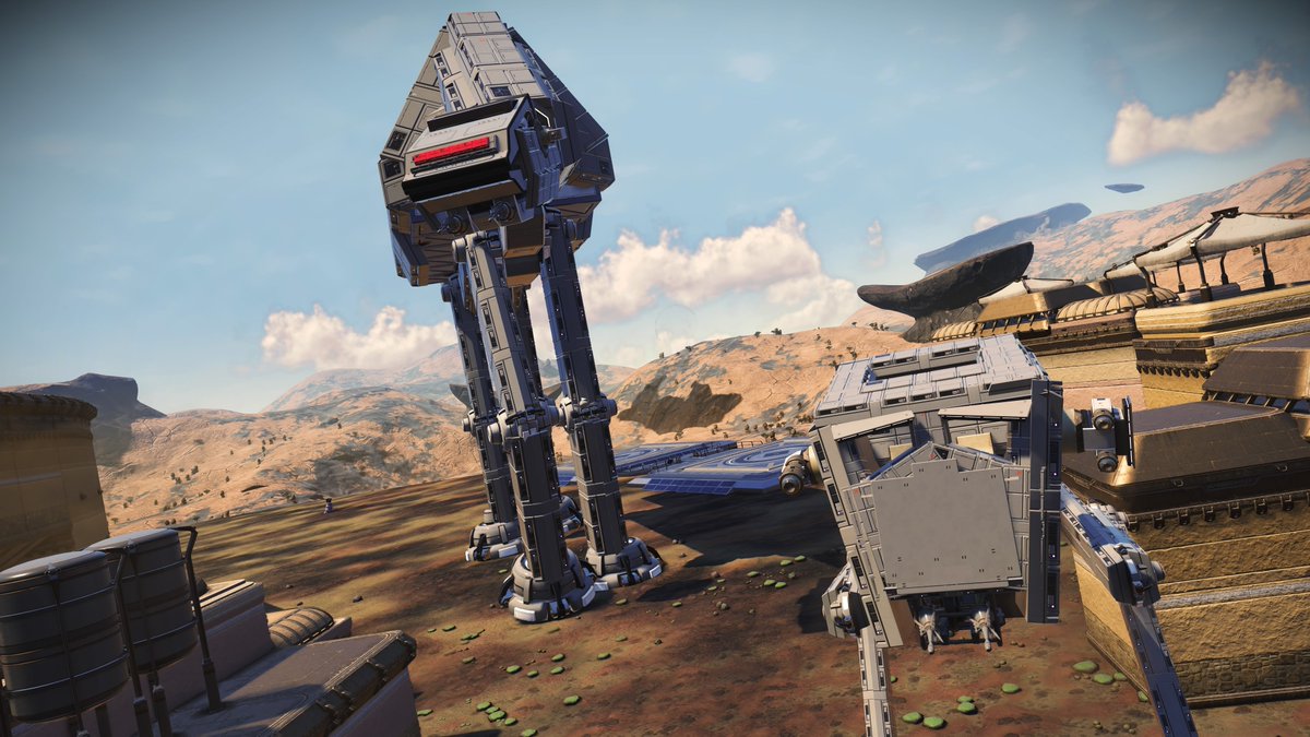 SPACEPIPATE's tweet photo. #ノーマンズスカイ
#NoMansSky
タトゥイーンに作ってる新基地の進展〜。必要ない材料を削除しつつ、
まだアップロード出来る範囲なので限界までなんとかつけ足していこうと思ってます。
低予算ミレニアムファルコンは一応内装も作ってます、微妙にですがw https://t.co/EILeLDJcZe