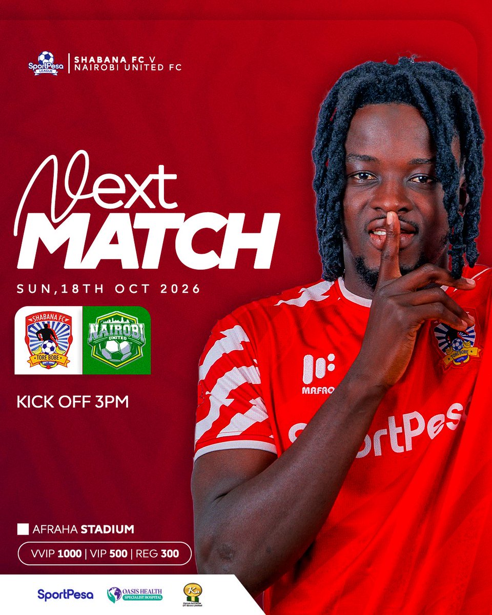 SimbaJoseph's tweet photo. A CALL TO ALL ABAGUSII AND SHABANA SUPPORTERS! Let us come together in peace, unity, and love for our beloved club. Bring your flags, wear your colours, and let Afraha Stadium Nakuru  witness our passion  @OsoroSylvanus @KibagendiToni @EssyOkenyuri @renee_mayaka @abuga_makori  @HonJNyakundi @OmbetaC 
#TwendeAfraha