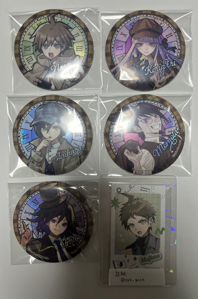 szk_gnsn's tweet photo. 【交換譲渡】ダンガンロンパ ダイソー アクリルフィギュア アクスタ フィギュア

譲▶︎苗木、霧切、江ノ島、日向、最原、赤松、王馬、天海、春川、百田
(画像参照)

求▶︎
アクスタ 日向＞七海 各1
異種 狛枝、日向、七海or定価＋送料

譲渡はお声がけが重なる場合は百田含めたまとめて優先

▶︎ https://t.co/FPhZa7TQEp