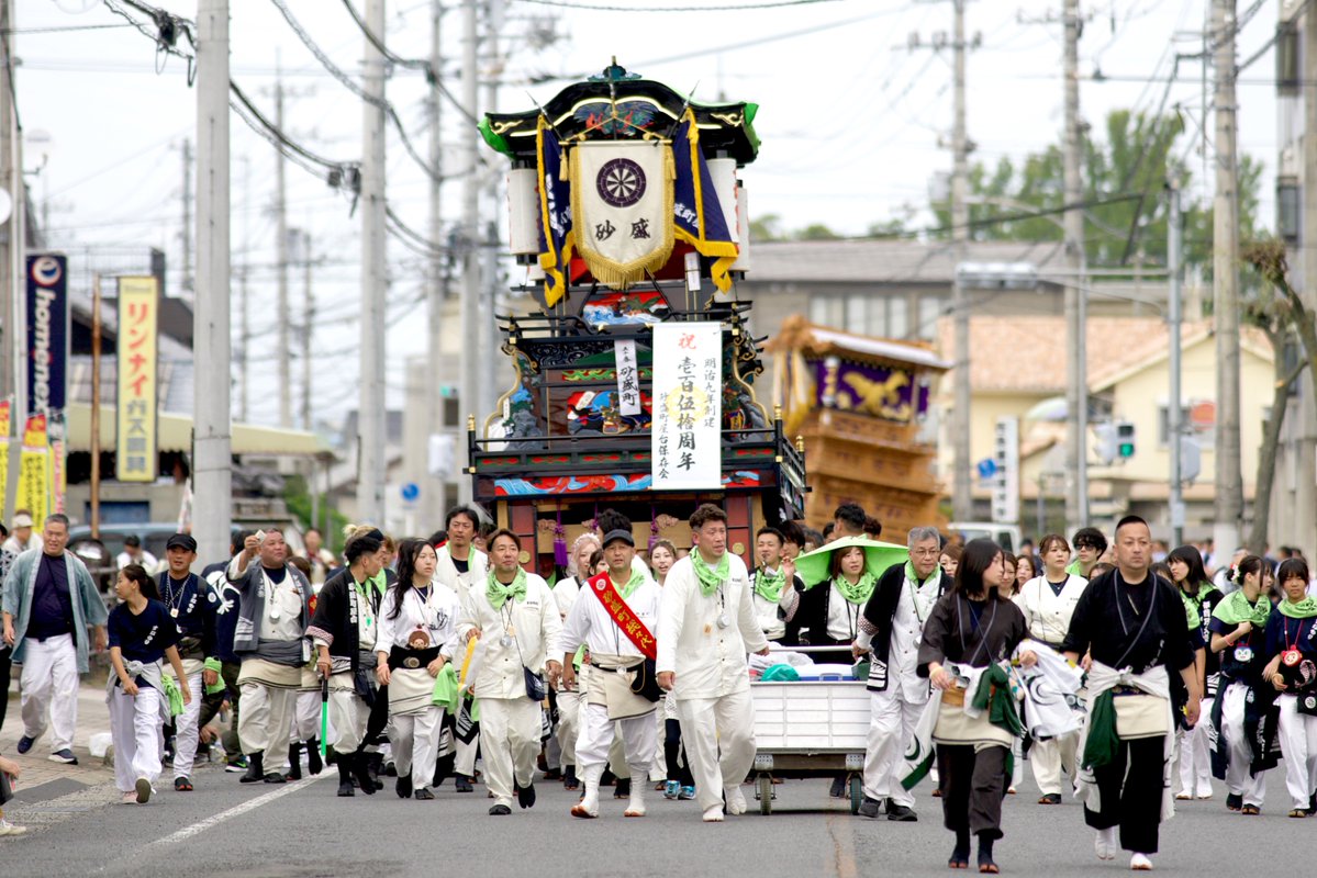 hooja0897's tweet photo. 今年のセンターライン（その2）

#西条祭り #西条まつり ＃御殿前 #県道141号線 #西条港線 #セブンイレブン西条明屋敷店 https://t.co/qKj8rPmQNJ