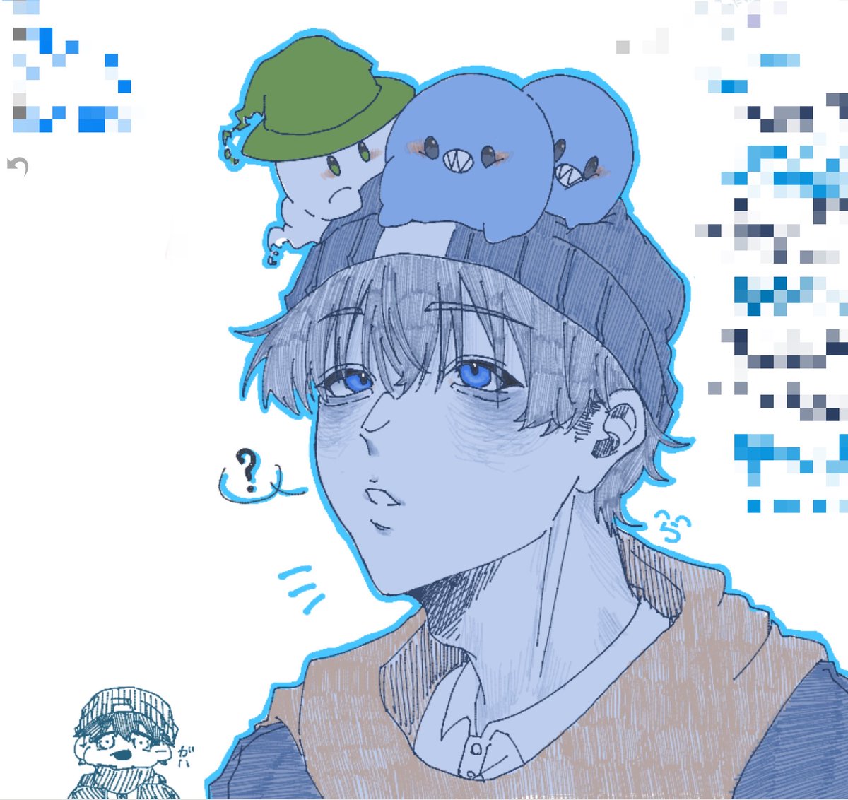 NERo_2510's tweet photo. 絵🍵慣れてきた✌️ https://t.co/KNVL91n8u1