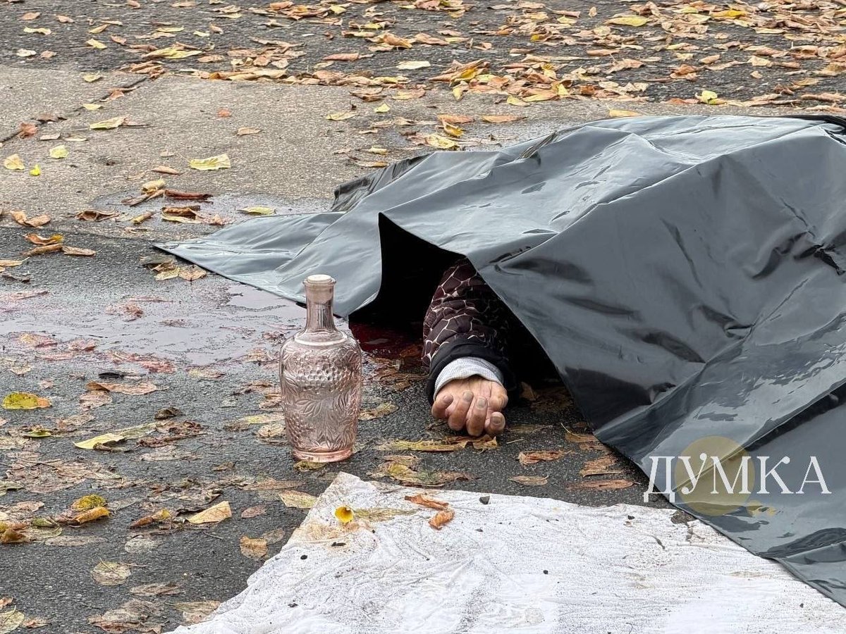 BohuslavskaKate's tweet photo. Kharkiv today after a Russian strike on the flea market. I have no words. These terrorist bastards do this every day to Ukrainians, and somehow we are still blamed for it. This is insane. https://t.co/1ERflDIeY5