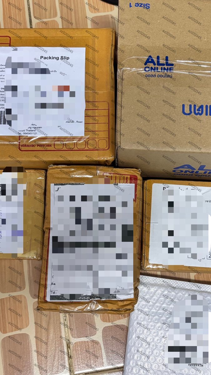 az020345's tweet photo. Review 16.10 รับฝากสินค้าในไทย #thaiaddress 📨🩷

#thaiwarehouse #ตลาดนัดgmmtv #Paymenttransfer #azuthaiwarehouse https://t.co/dnK6dulTm4