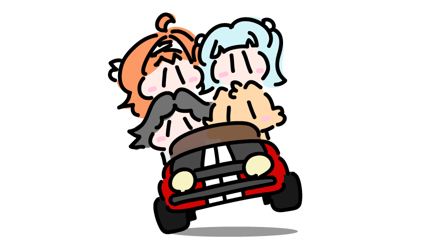 SeaMulti's tweet photo. 協力して道を行く ろぜぴんたち
#ろぜあーと #寧々丸絵巻 #けっつん #ズズの図 https://t.co/ZkqA1IS9ny