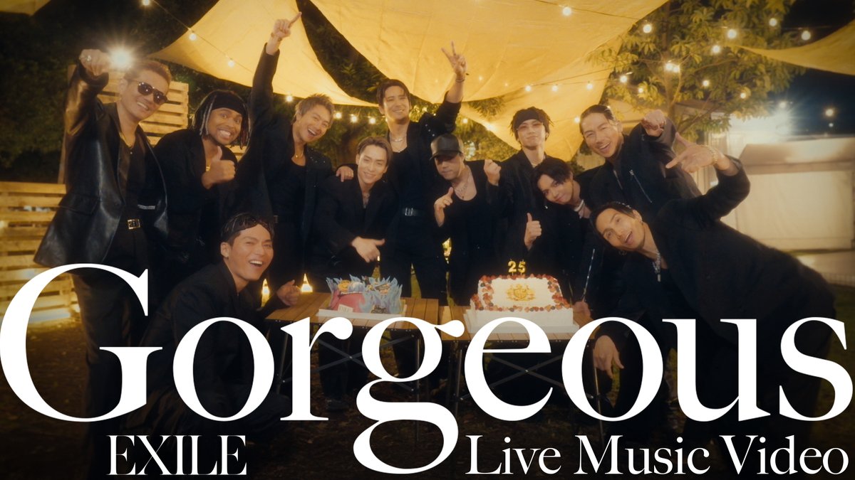 LiveenMu's tweet photo. EXILE、新たな幕開けとなる新録「Gorgeous」のLive MV公開！ https://t.co/8QhQ63cs8U 
#EXILE ＃Gorgeous https://t.co/ZdxIZIavqA