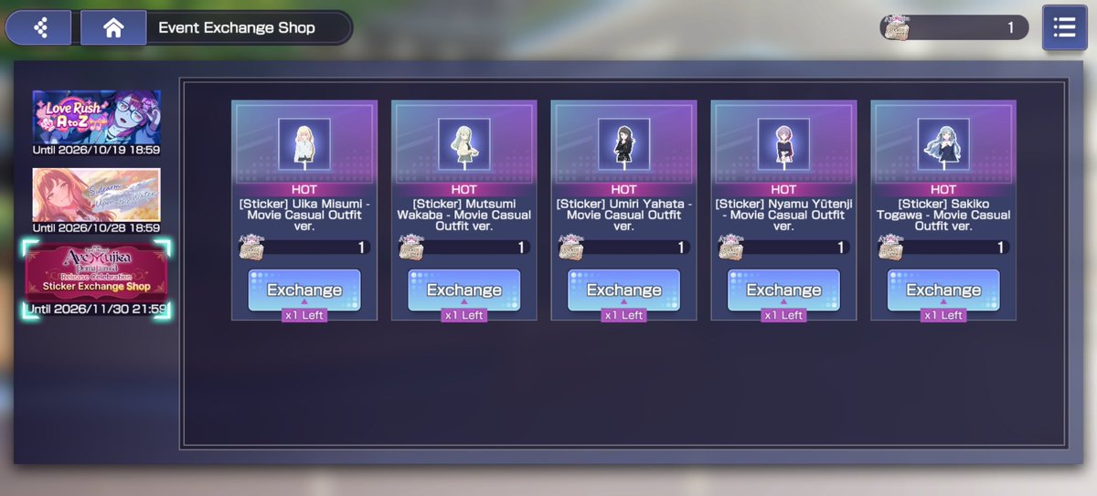 gukkipeanuts's tweet photo. Uh so how do you get more of this sticker exchange ticket, I want at least Uisaki if not the entire band lol, don't make me choose, game
#awadori https://t.co/USTGJwgJGk