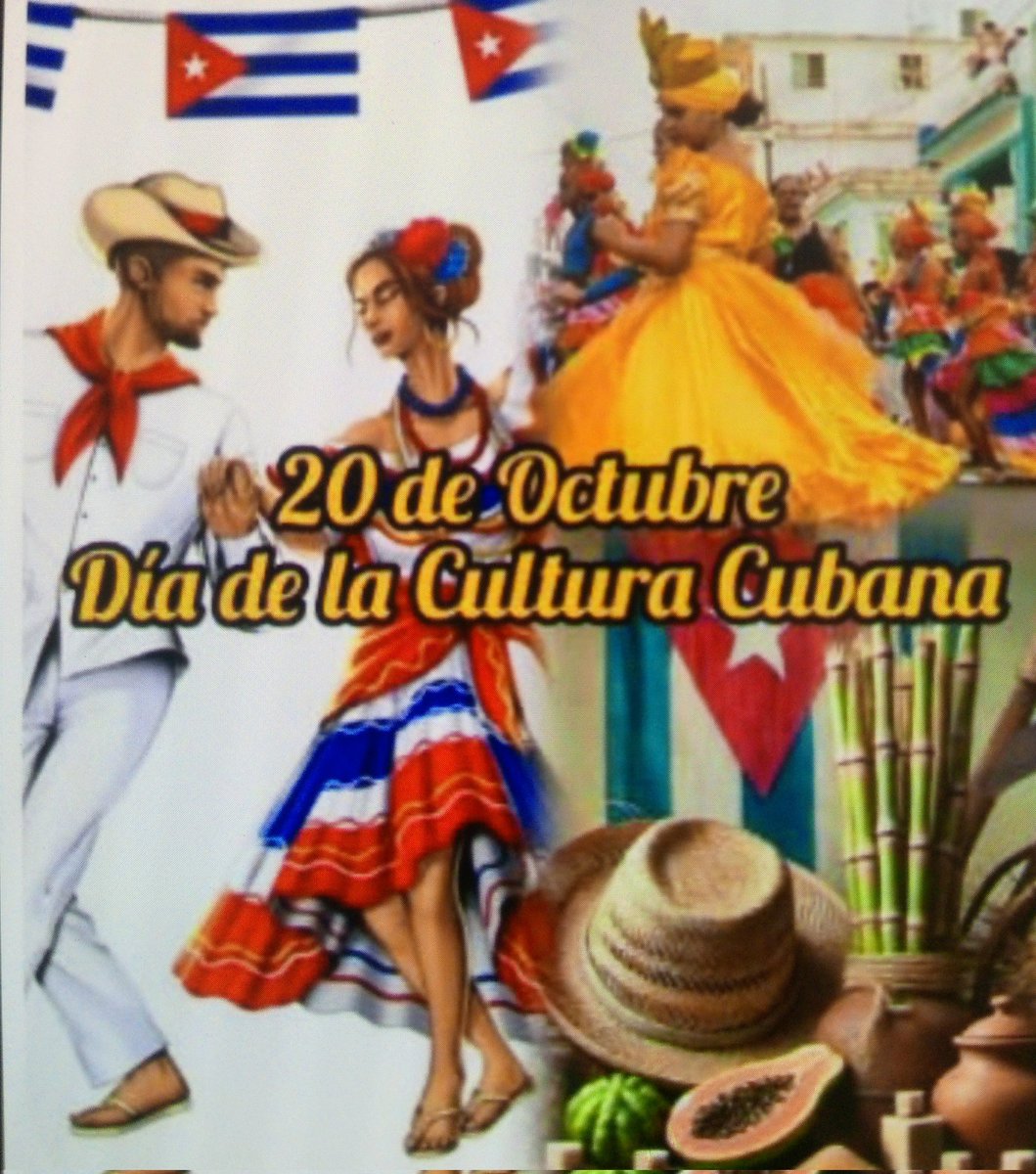 ElisaidyW19592's tweet photo. Jornada de la Cultura Cubana #Camagüey
#PorCamagüeyTodo
#AmaliaSimoni
#CubaEsCultura https://t.co/EsNHvJNRs7