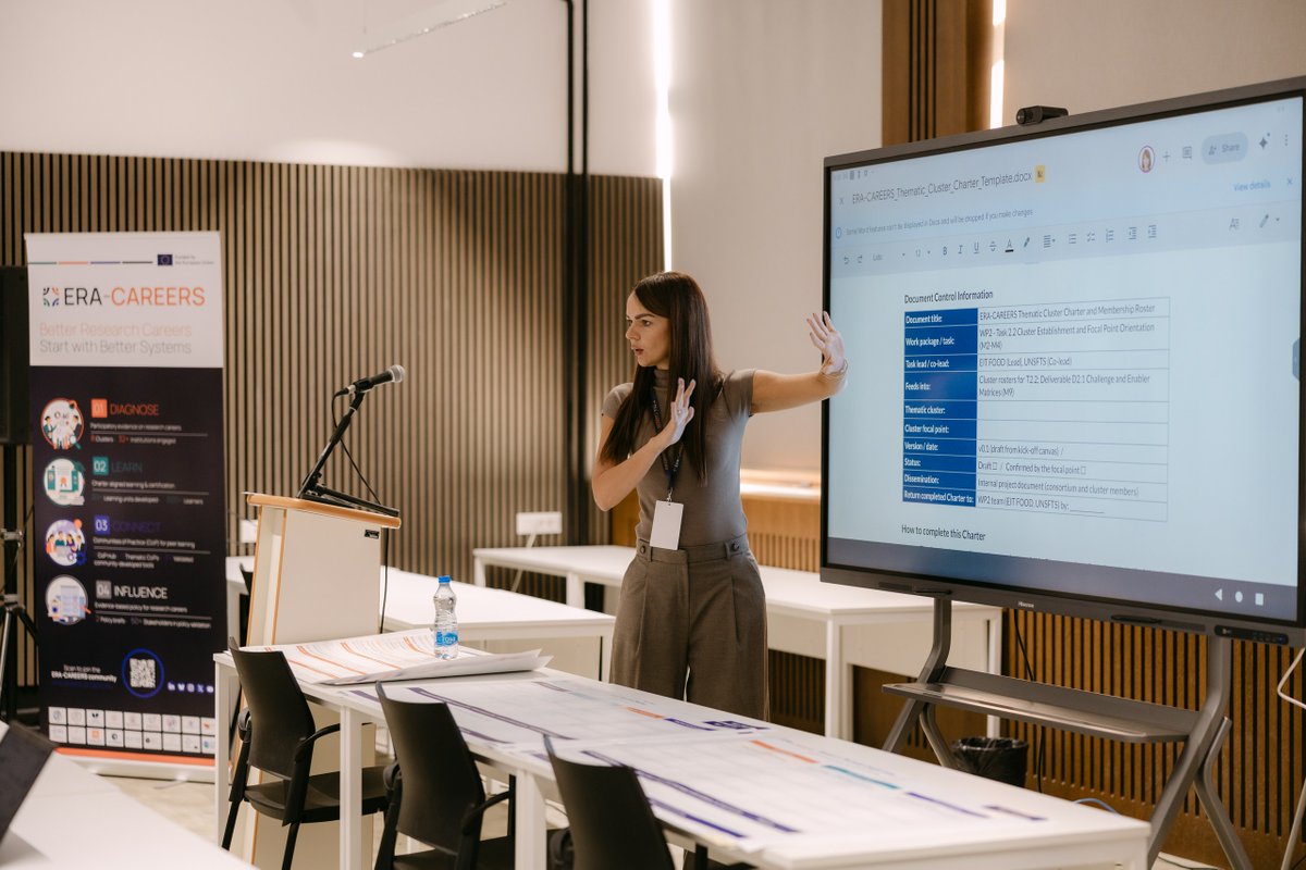 era_careers's tweet photo. 🚀 ERA-CAREERS Kick-off Meeting: Day 2

Day 2 explored EU research career policies, grant management, and dissemination, exploitation and communication.

#ERACAREERS #EuropeanResearchArea #ResearchCareers #HorizonEurope #ResearchImpactEU  #CommunityOfPractice #WIDERA https://t.co/HjA3VDubK1