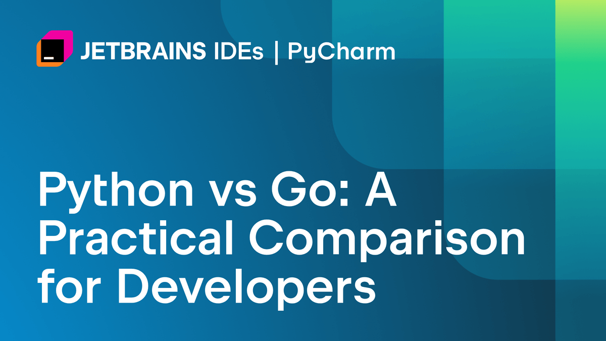 pycharm's tweet photo. 12,000+ Python and Go developers told us what tools they use, how they ship code, and how much they earn.

We then interviewed seven engineers who had already moved production services from Python to Go to dive deeper into their experiences.

Does Go pay more? Can it replace Python? Find answers to these and other questions in our new article 👉 https://t.co/cp2DYWJCwZ