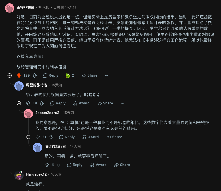Lemonfnc's tweet photo. 统计专业竟然不知到p值的来源。 https://t.co/gQkRzoUBuP