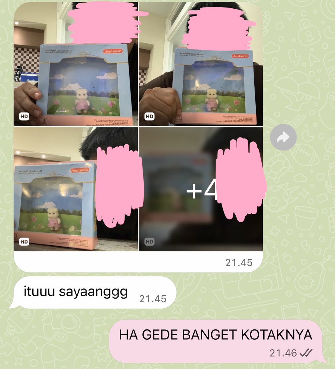 staucerry's tweet photo. dibeliin pacarku babi kw 😭😭 https://t.co/4yC500MxF8