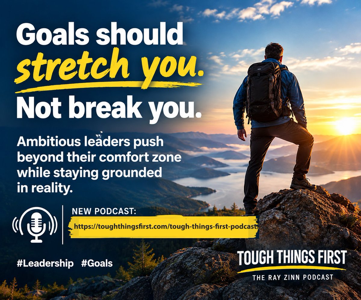 Ray_Zinn_'s tweet photo. Fear of mistakes destroys more dreams than mistakes themselves.
The key isn't never failing.
The key is fixing what breaks.
#toughthingsfirst
#Leadership #Entrepreneurship https://t.co/wJVOj6jljG
