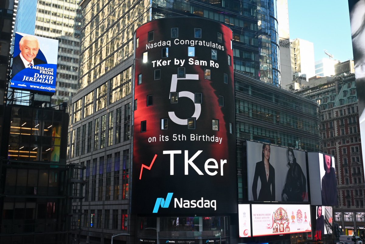 TKerLLC's tweet photo. Thank you @Nasdaq!! 🎉📈 https://t.co/13aSKe0Qnm