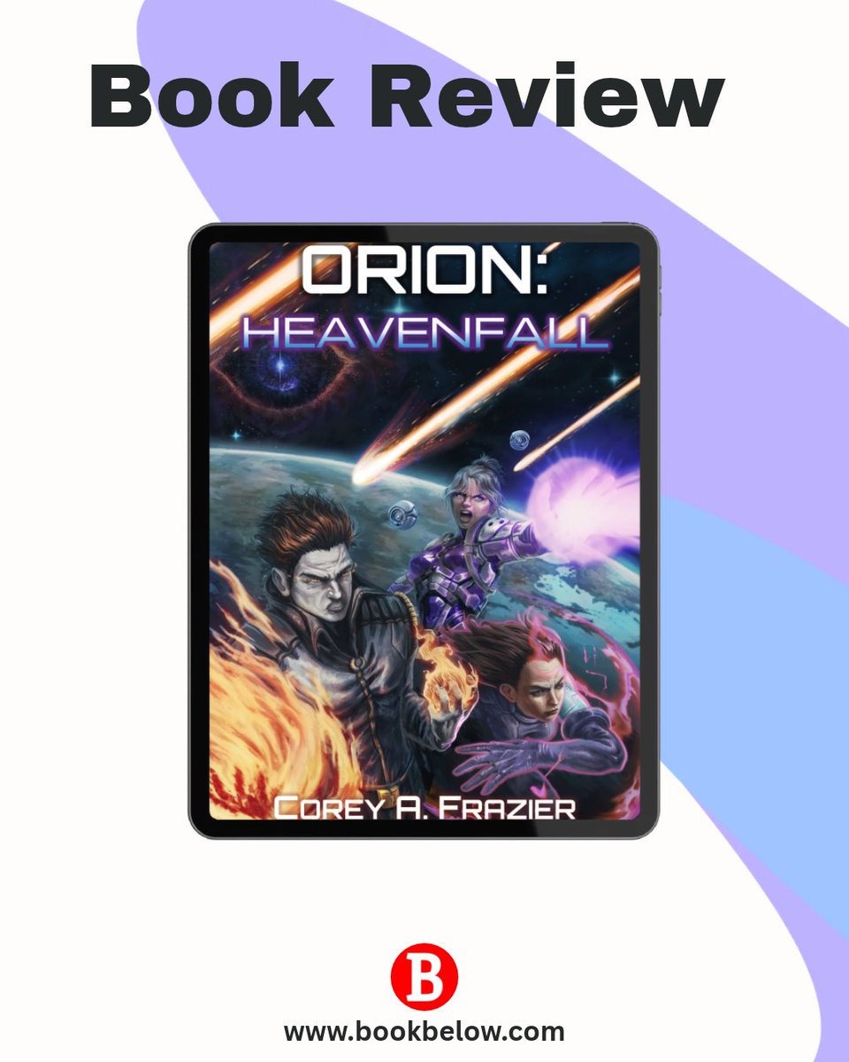 BookBelow's tweet photo. When protectors become a threat, who saves the world? 🌌

ORION: Heavenfall by Corey A. Frazier blends superhero action, cosmic power, betrayal, and difficult moral choices.

Read our full review: https://t.co/Iw445CDv2U

#SciFi #BookReview https://t.co/wbpBY7v9Pg