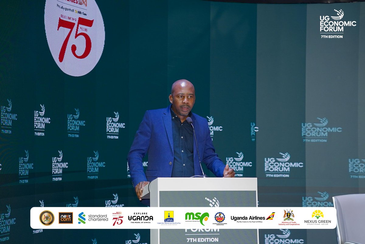 NBSBreakingNews's tweet photo. Nkanyiso Mncwabe, MD @NBLUganda: A growing creative industry gives communities a voice through people who tell the stories of where they come from. When one sector grows, it has the potential to drive growth in many others.
#NBSUpdates #NBLAt75 #UGEconomicForum2026 https://t.co/59z9wvBlqp