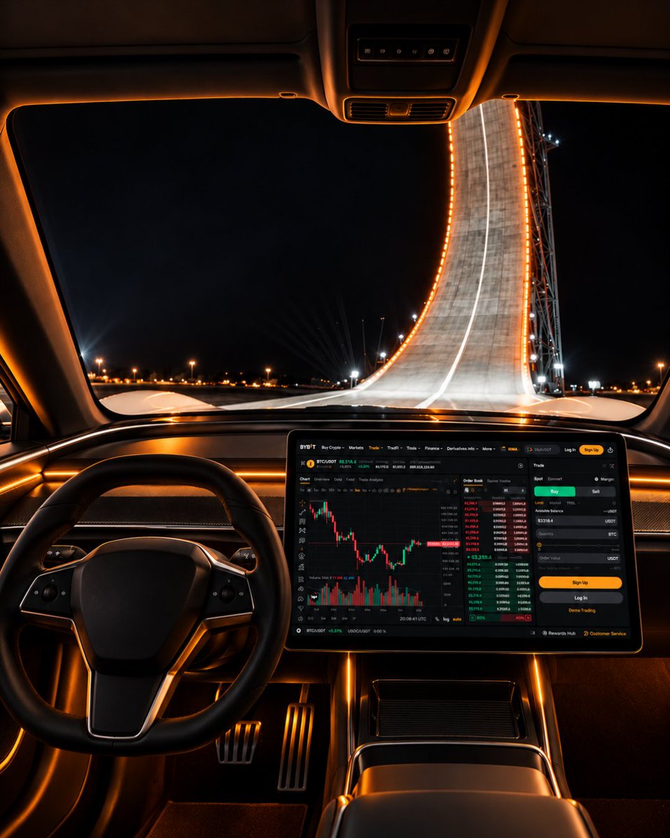 Bybit_Official's tweet photo. A quick market check before liftoff. 🏎️ 

$TSLA https://t.co/IOeI769RRd