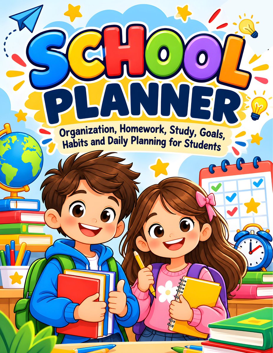 Secretelogique's tweet photo. 🎒SCHOOL PLANNER helps students track homework, assignments, class schedules, study tasks, goals, and habits.

For parents, teachers &amp; homeschool families.

👉 Discover it: https://t.co/xDWdP6U19P

#SchoolPlanner #StudentOrganization #Homeschool https://t.co/eh1ubfmjPM