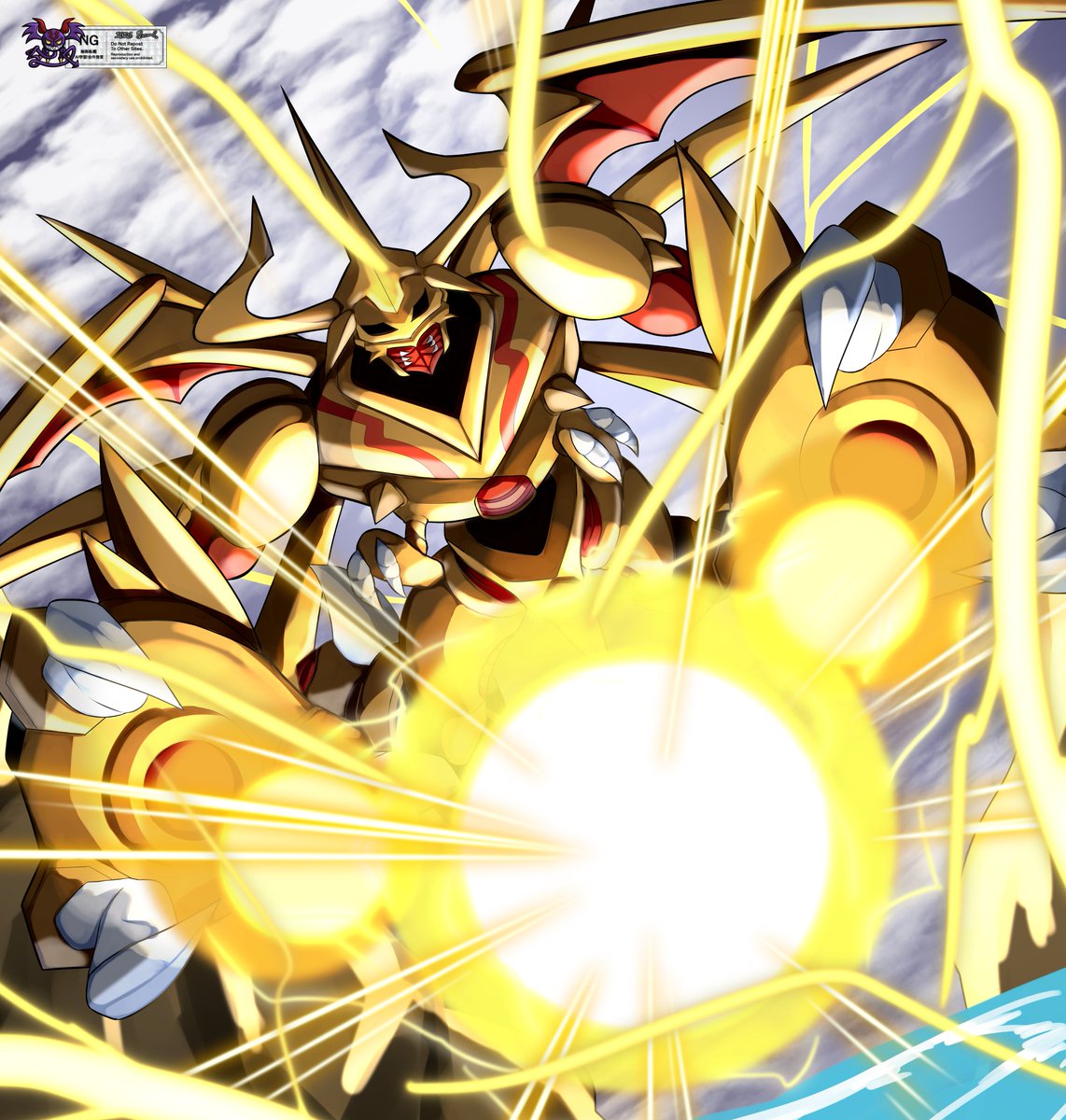 ruuku003's tweet photo. HerculesKabuterimon X⚡️
#Digimon https://t.co/TsE9Eep1Wg