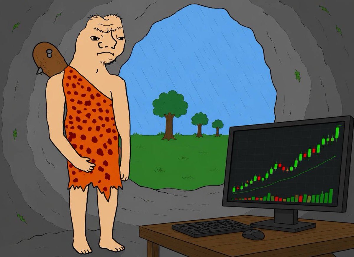 JPMorganmr's tweet photo. @Westman_Invest @FrothlessPlease @GrugTech Grug is waiting for the perfect moment! LFGGG https://t.co/TbHYPNWKYC