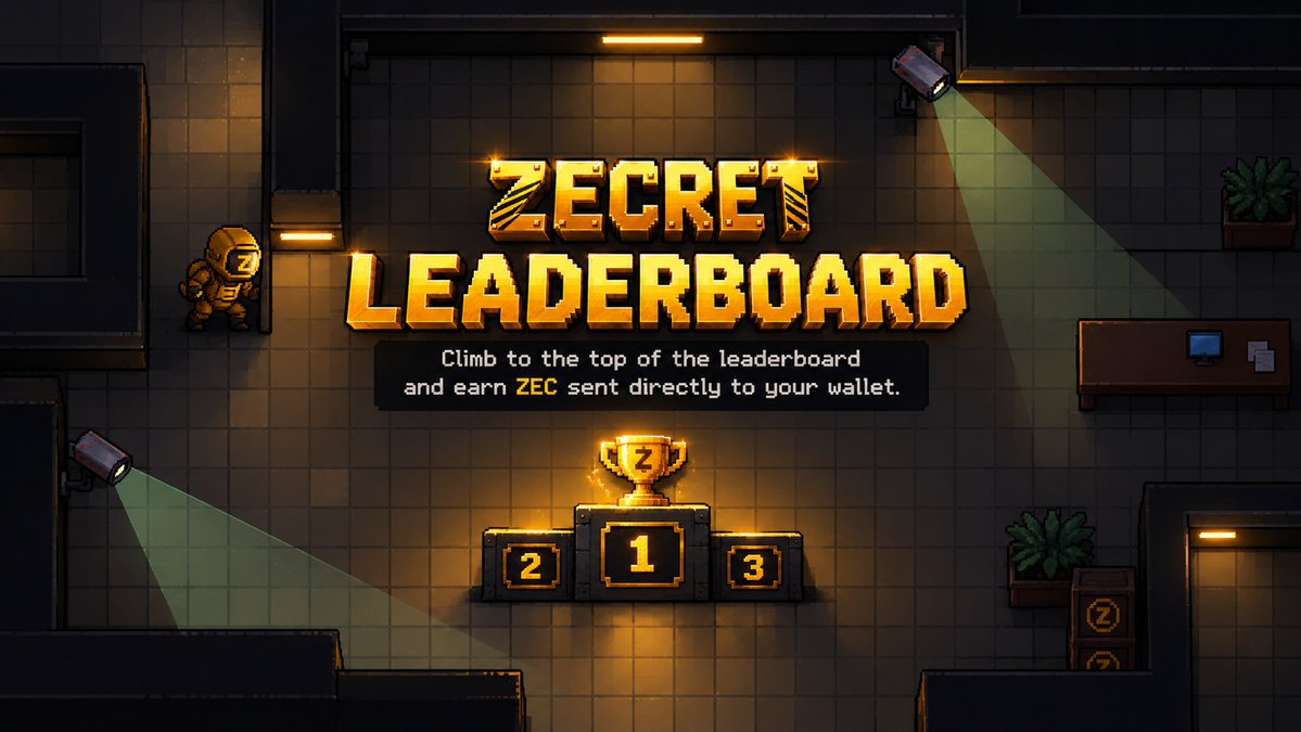 TechTalksFvucc's tweet photo. i'm also making it competitive

players race to reach the highest level in the shortest time

every rounds, the leaderboard resets and the top 10 players get rewarded in real zcash:native 

you can retry as many times as you want within each round

https://t.co/szXkT63x8Z
81nVRN4bwcNEMeMLnHYxrpd8jMZcTGcCVCTXEszPpump