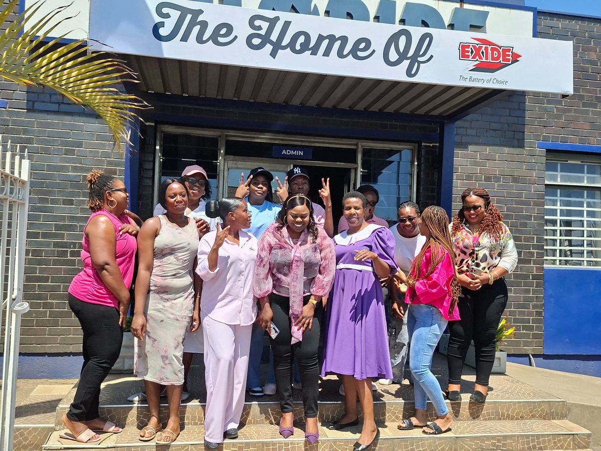 ExideZim's tweet photo. This October, Exide joins communities around the world in raising awareness about cancer and the importance of prevention, early detection, and compassionate support.
We stand with everyone affected by cancer.
#pinkoctober
#ExideCares
@KUDZIELISTER2 @EsteemComms @zimlifestylehub https://t.co/UJ2Gy03OtT