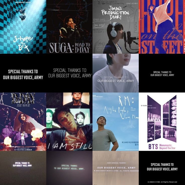 amlysbang's tweet photo. ARMY, WE ARE THE PRESERVERS OF BTS HISTORY. 💜

BTS’s history is so much bigger than their discography. It lives in their documentaries, concert films, variety shows, behind-the-scenes footage, interviews, books, and the countless moments they have shared with us over the years.

We have watched seven young men grow into artists who changed the global music landscape. We have witnessed their artistic evolution, their individual journeys, their friendship, their struggles, their achievements, and the different eras that shaped them.
Preserving this history matters. New ARMYs deserve to discover the journey, older ARMYs deserve to revisit it, and BTS’s work deserves to be remembered beyond a single era or moment on the timeline.

So, here is a guide to BTS’s essential documentaries, concert films, solo projects, official book, and variety shows. Let’s keep their history accessible, documented, and alive for generations of ARMY to come.