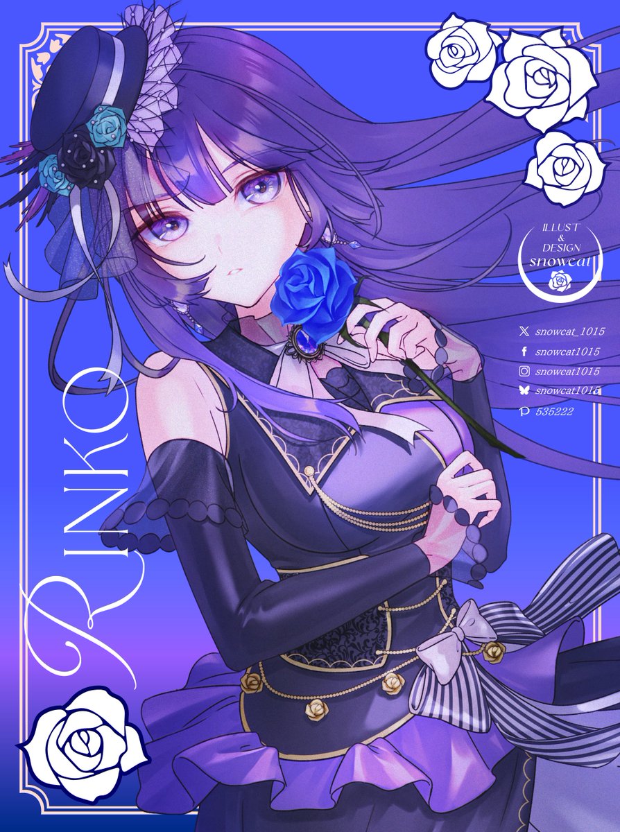snowcat_1015's tweet photo. 燐子 happy birthday    
#白金燐子生誕祭2026 
#白金燐子誕生祭2026 https://t.co/xASg739rEc