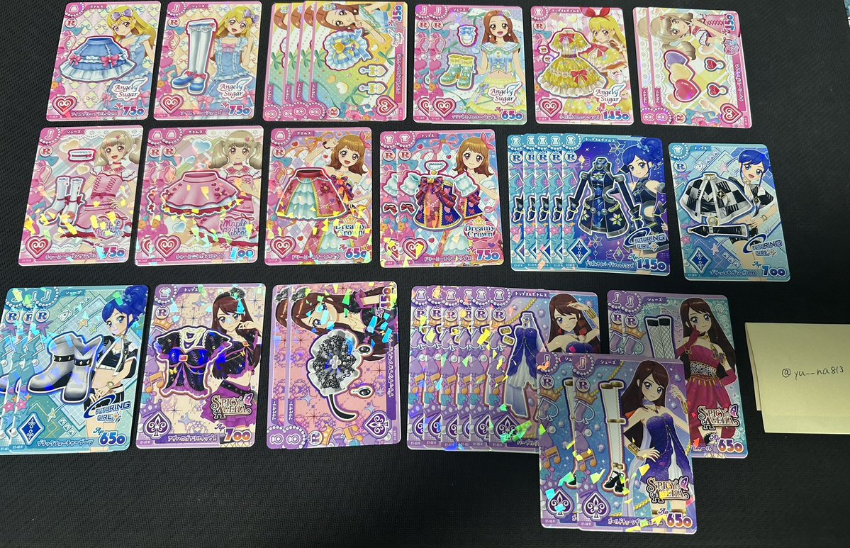 yu__na813's tweet photo. @ze__win 検索からお声がけ失礼致します‼︎
当方画像のカード所持しております。

求:N50円/枚、R80円/枚　+送料

まだお求めであれば上記の条件でお取引頂く事は可能でしょうか？
ご検討よろしくお願い致します🙇‍♀️ https://t.co/MtDOe5ItYQ