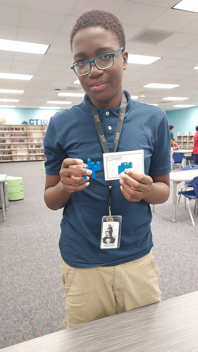 OlleLibrary's tweet photo. Lego challenge cards have been a huge success!  I love seeing them competing to complete it first! #MoreThanBooks @Alief_Libraries https://t.co/0zhKDey70p