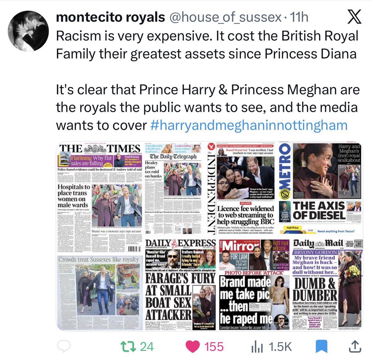 freedomforall's tweet photo. @RE_DailyMail Keep crying Rebecca 🤪 https://t.co/RQiGG1M1Ti