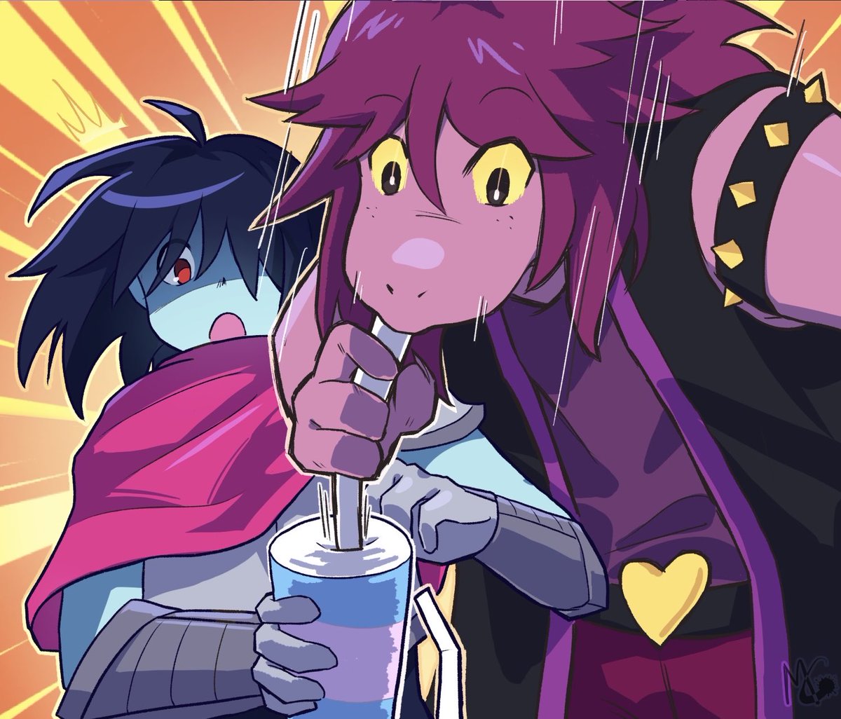 MC_harac98's tweet photo. (Indirect) Chu-bait (1/3)

🍆: Damn, I’m already out…Can I have a sip of you guys’s?
🍆: Oops. My sip too big.

#deltarune https://t.co/GjsoZLWZM1