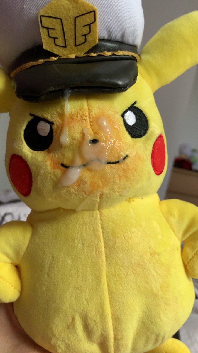 Aspenn32's tweet photo. Nghhh~ Cute pichu covered in smelly cum~~ Pikachu leutenant deserves more attention! He orders more spurties immediately!
#cumtributeِs #plushiefucker #gooner #aspie https://t.co/hkzzPJ0SKT