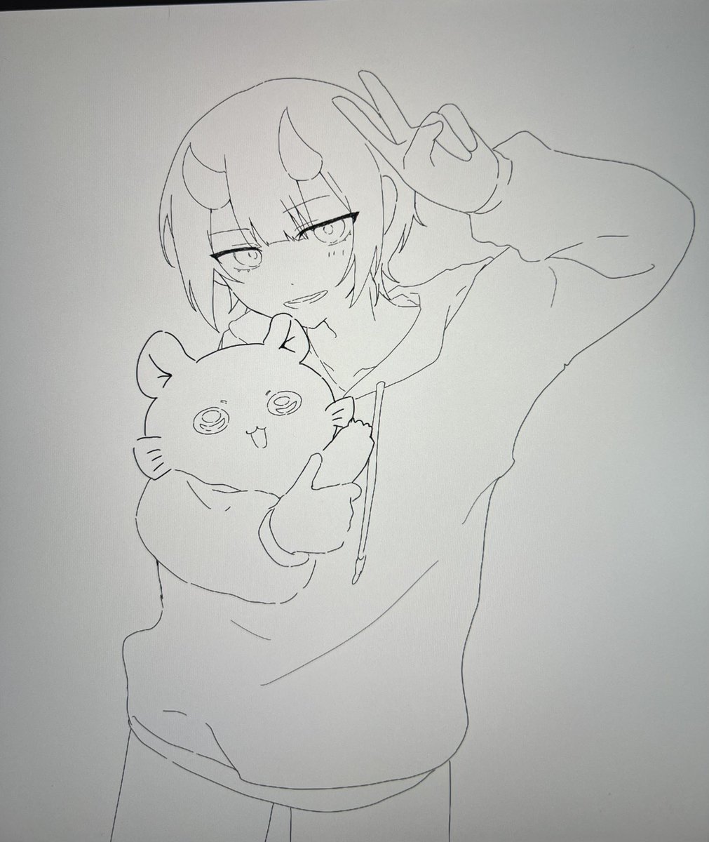 Harahetta877's tweet photo. #あご絵 https://t.co/J07AB7JTmP
