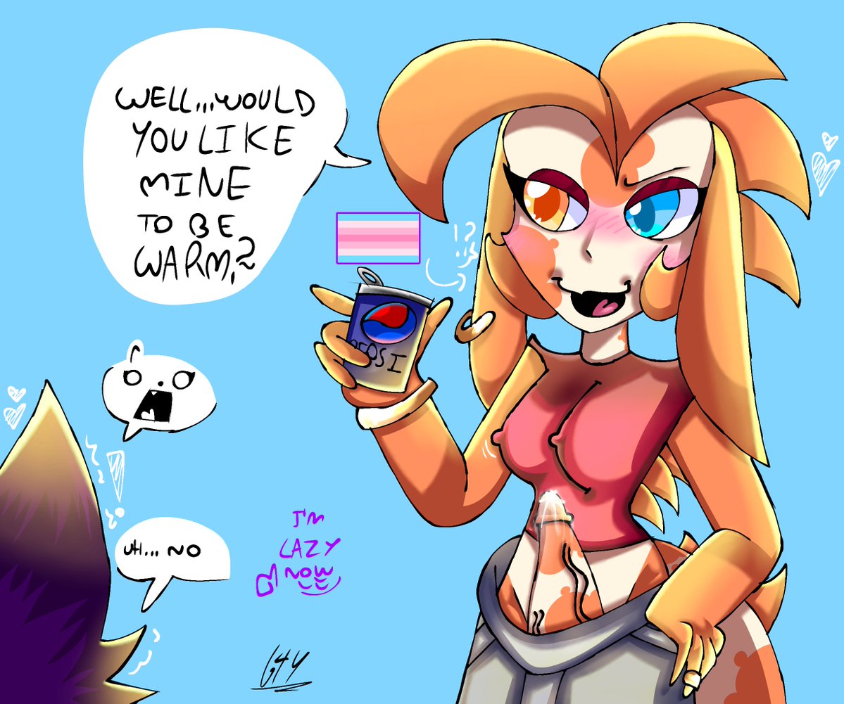 squ1dp4ach020's tweet photo. Pepsi fish ||nigthwave🦇🐠|| #toonuniverse #toonuniverseNSFW #NSFW https://t.co/VKcHbq6age
