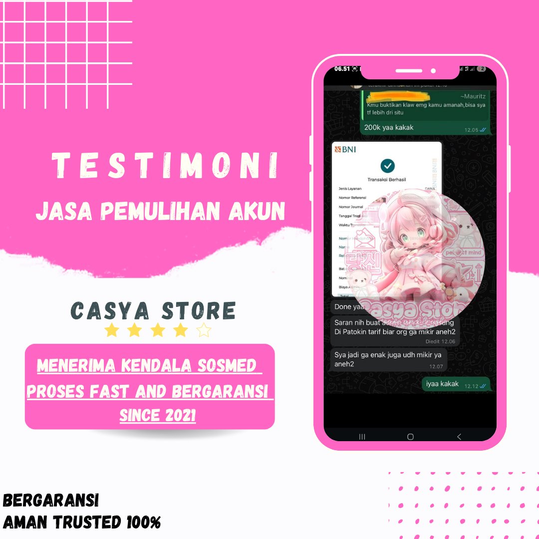 taqiohj's tweet photo. open jasa balikin &amp; hapus akun🪾
⊹ pemulihan akun
- instagram, tiktok, whatsapp, line, facebook, x, gmail, tele dll
⊹ hapus akun
- facebook, tiktok, instagram, line, whatsapp, x, dan lainnya

Sadap Wa, hack akun, lacak lokasi ?
Mau Order ? WhatsApp Di Bio❕
#zonauangㅤ https://t.co/PZ3Eef7BLJ