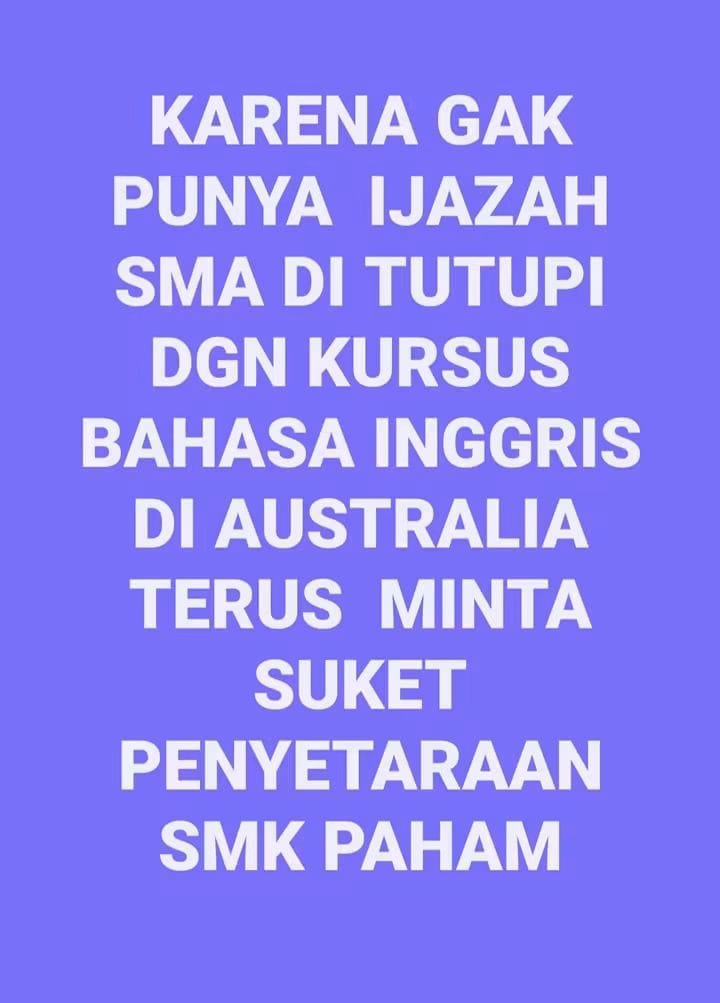 Jumianto_RK's tweet photo. 😁😁😁👌 https://t.co/dfApVfCJSm