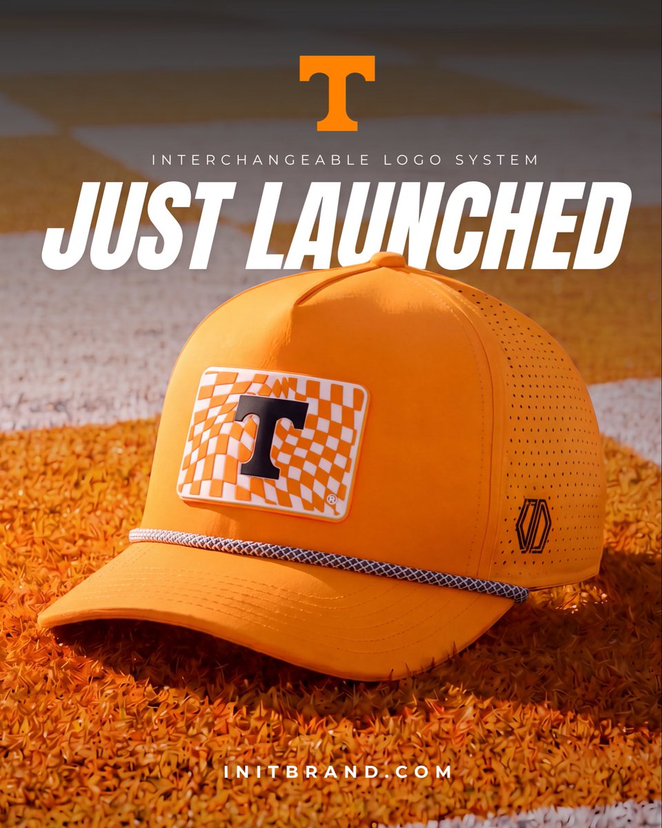 InitBrand's tweet photo. Tennessee, we’re officially LIVE! 🍊🔥

Our all-new Tennessee collection has arrived, featuring fresh hats, interchangeable patches, and endless ways to rep the Vols.

Shop now and use code INIT15 for 15% OFF your first order! https://t.co/8eW335ekm7

#YourHatCanDoMore https://t.co/XqVi7A7Te6