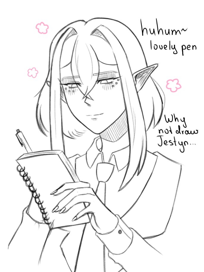 Po1sonCup's tweet photo. I swear I didn't expect Thepipi - great mother of marionettes, to see or notice that goofy doodle I made earlier. Yet alone like it. And redraw it.. 

I'll cherish this memory forever! ˃͈◡˂͈

#thepipi #kingdomofmarionettes #oc https://t.co/JPj3605IMY