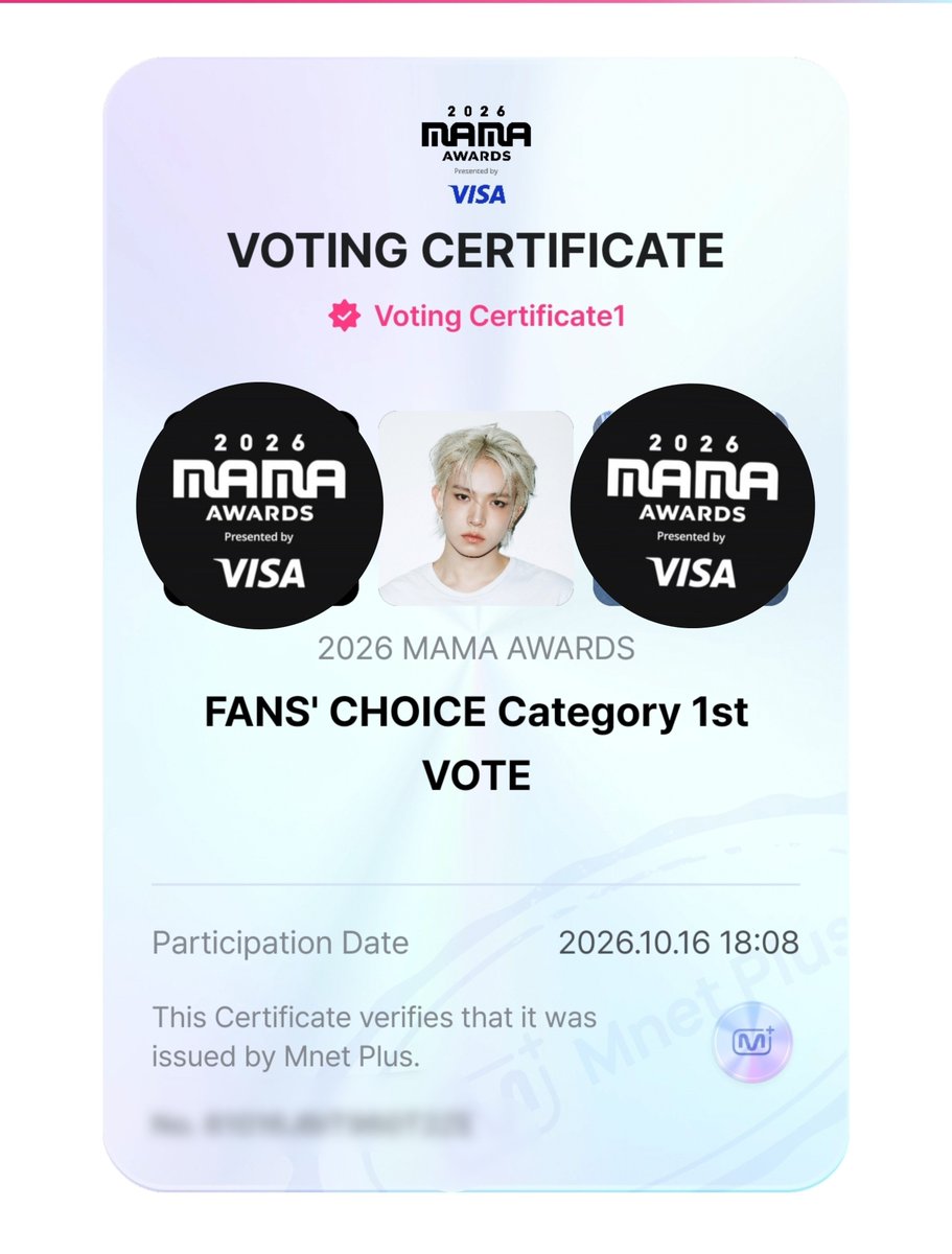 xiaoiljli's tweet photo. i vote for #EVAN on #2026MAMAVOTE https://t.co/DrHqgeca3W