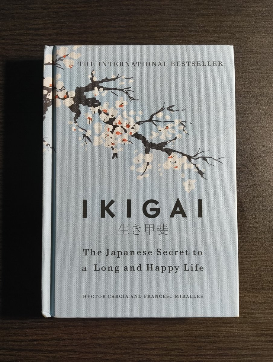kaza_ooo's tweet photo. DHH was talking about ikigai at Kaigi on Rails today, so I think I'll read this book again before going to sleep.
#kaigionrails https://t.co/ALS9ctiQ87