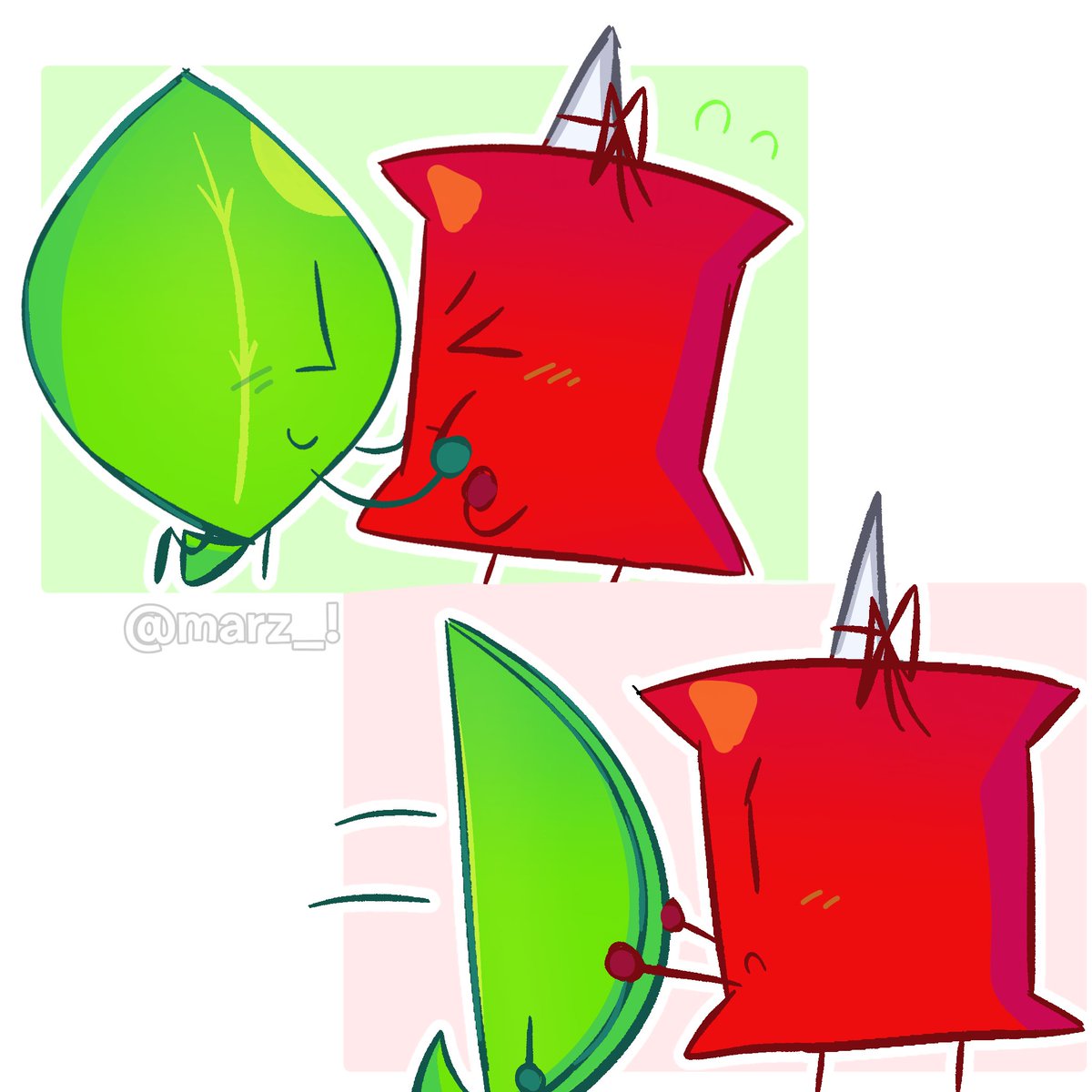 marzlovviviypin's tweet photo. day 74 - drawing leafpin until idfb 2 released
squish and..fold?
#leafpin #bfdi #osc https://t.co/HXbmBpE0VR