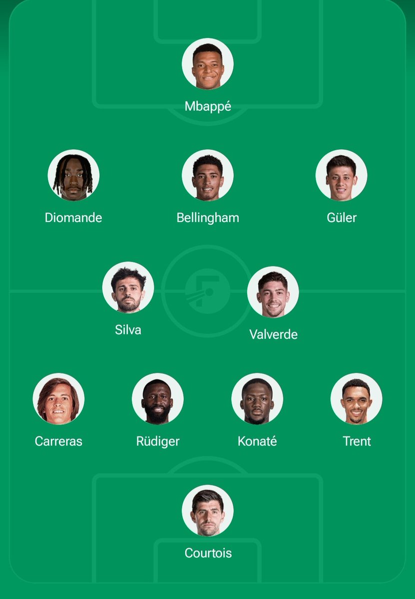 MT_RMA's tweet photo. My XI for el classico what do you think🤔 https://t.co/dkVzQoEoq3